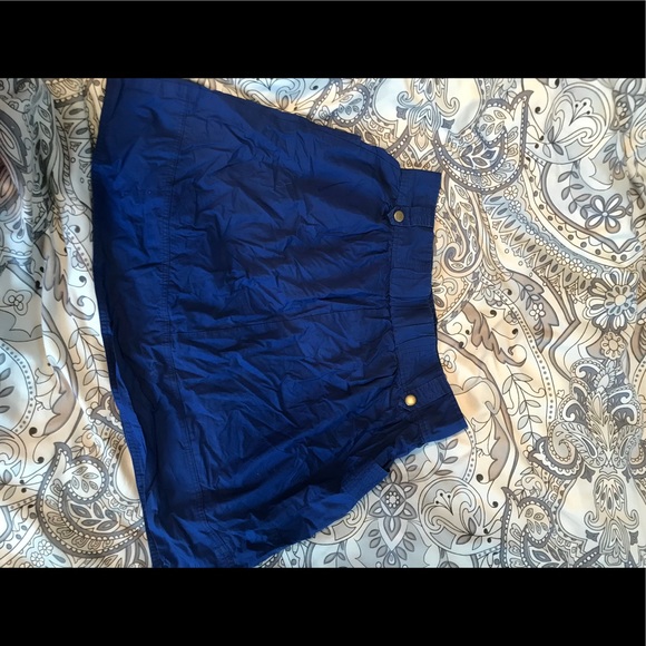 Vintage navy blue skirt - Picture 4 of 4